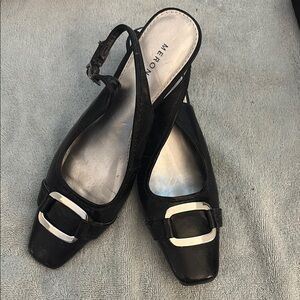 Merona Black Slingback Women's Shoes